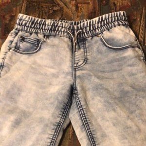 Boys acid washed Jean shorts